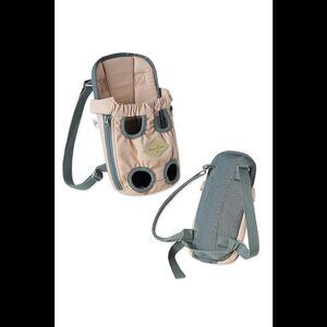 Touchdog 'Wiggle-Sack' Fashion Front & Back Dog Carrier Pink Medium